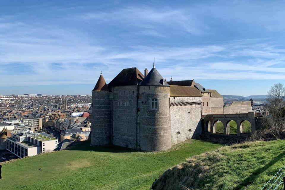 Vue Sur Le Port Studio Le Moussaillon Dieppe Exteriör bild